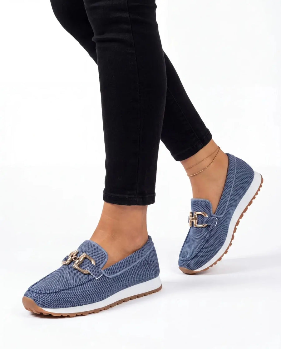 Naya | Woven Orthopedic Slip-On Loafers view 1
