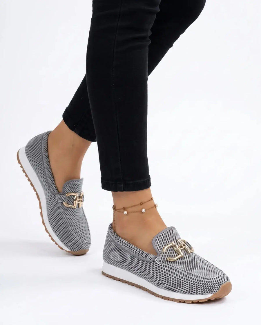 Naya | Woven Orthopedic Slip-On Loafers view 3