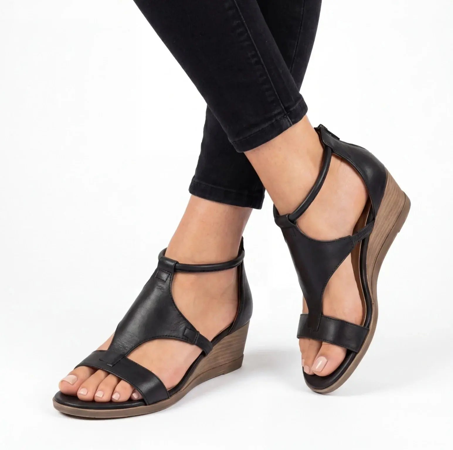 Lila black sandal