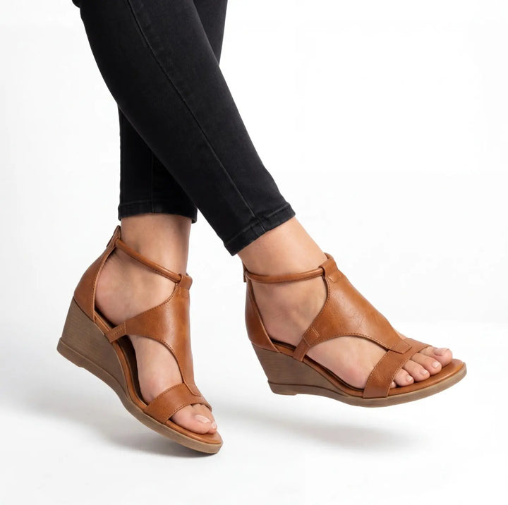 Lila cognac sandal