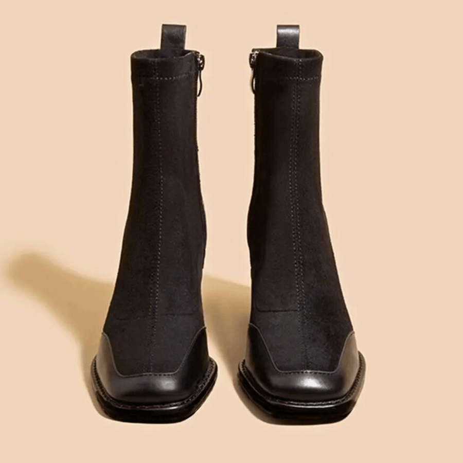 Vashti | Ankle-Length Shaft Block Heel view 6