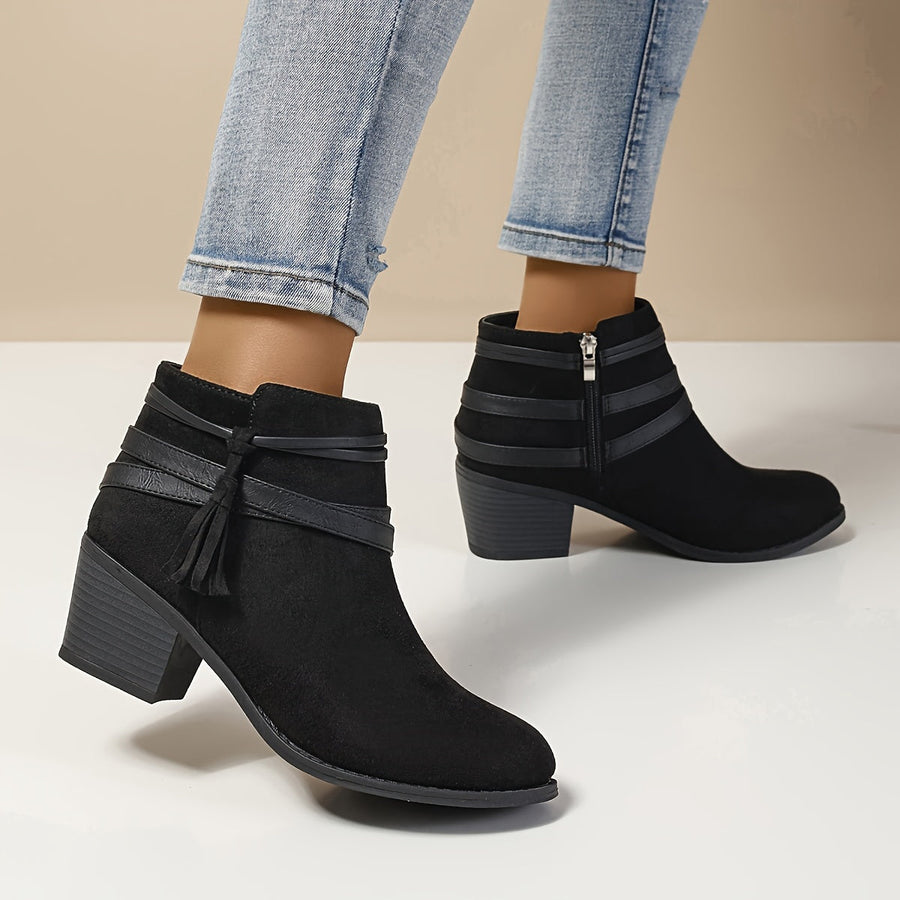 Solange | Chelsea Ankle Boot with Block Heel view 10