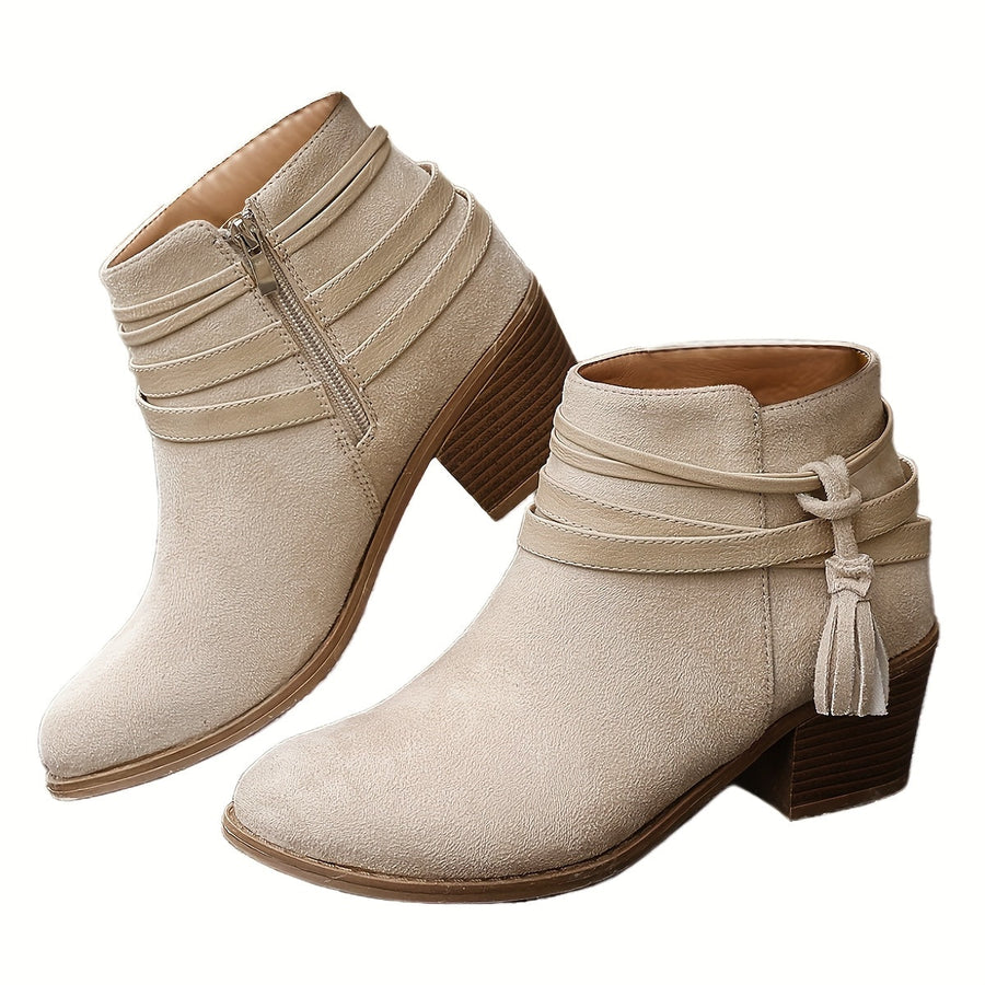 Solange | Chelsea Ankle Boot with Block Heel view 8