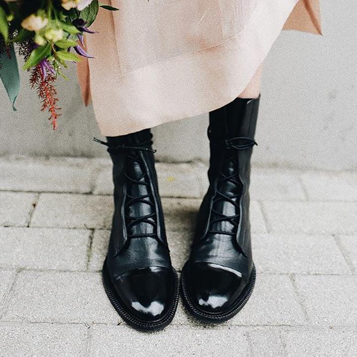 Primrose | Mid Calf Closed Toe Boots view 7
