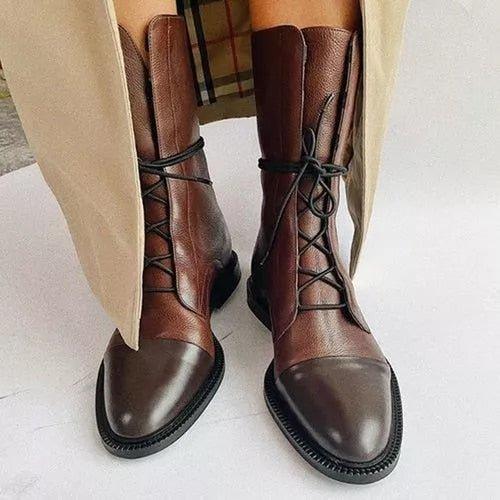 Primrose | Mid Calf Closed Toe Boots view 5
