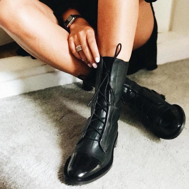 Primrose | Mid Calf Closed Toe Boots view 1