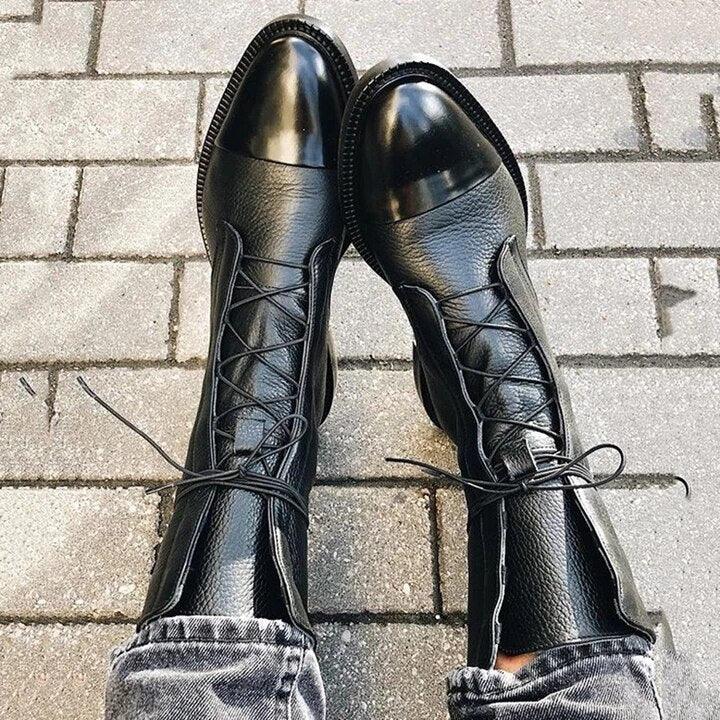 Primrose | Mid Calf Closed Toe Boots view 3