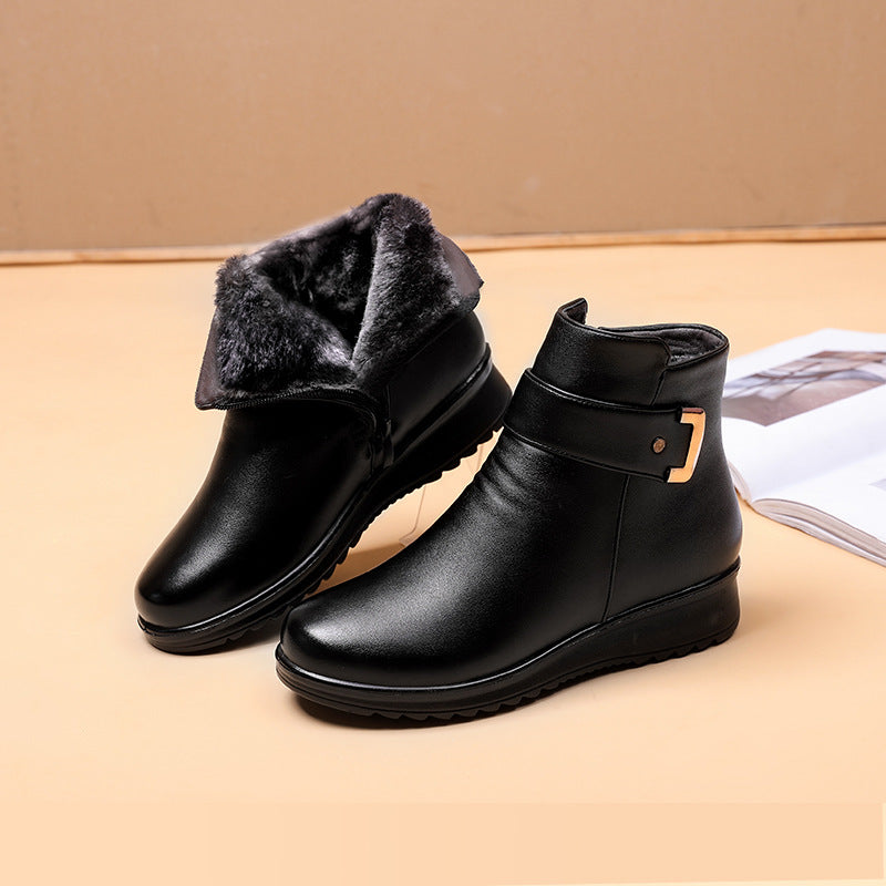 Marcelina | Ankle-Height Buckle Strap