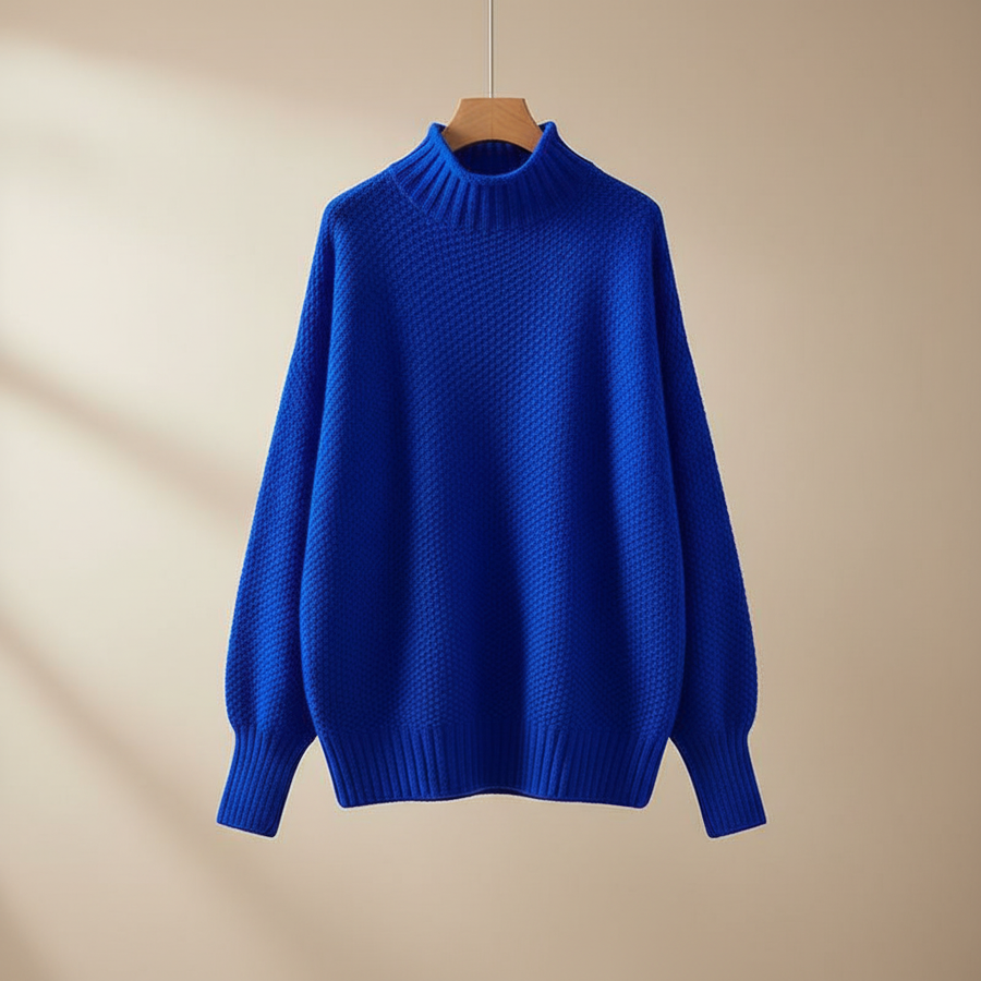 Farrah | Women's Winter Sweater – Mock Neck Knit view 12