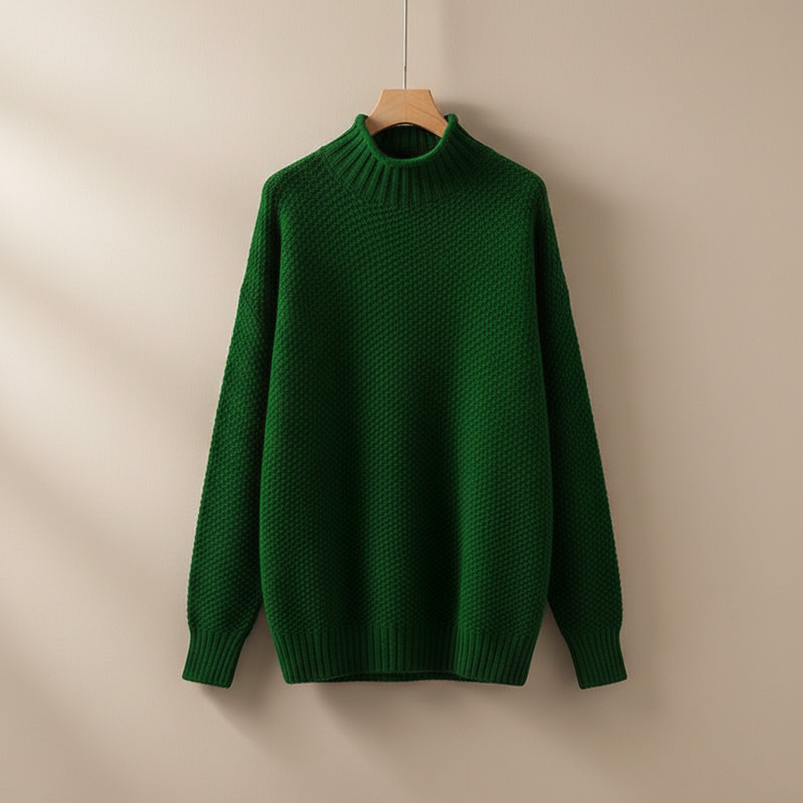 Farrah | Women's Winter Sweater – Mock Neck Knit view 9