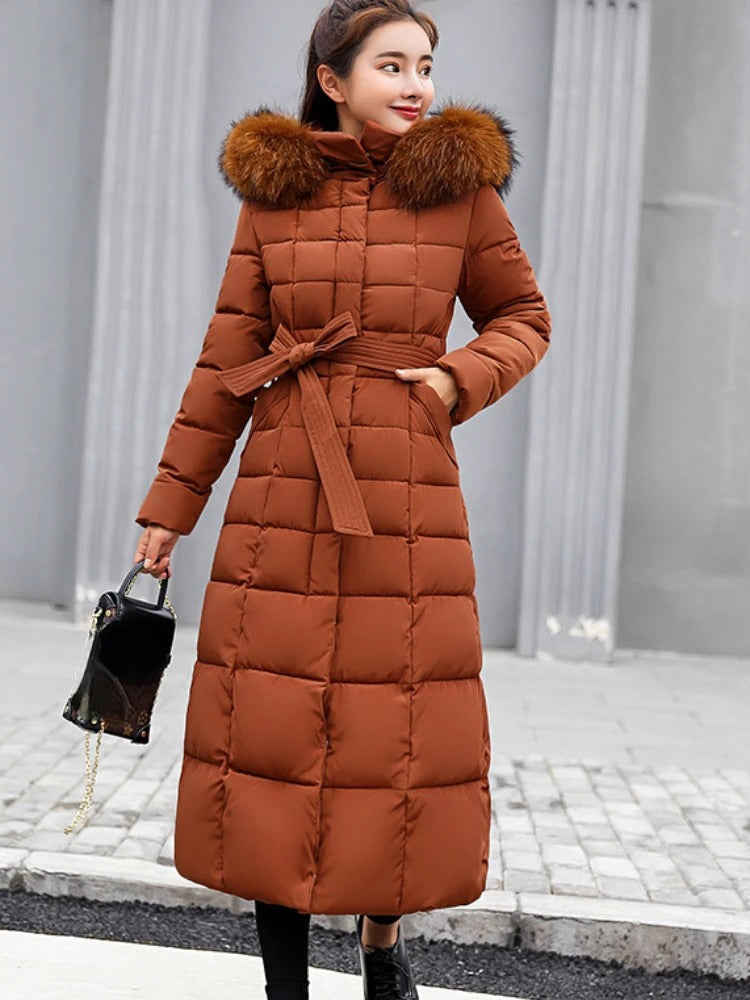 Rhea | Women's Puffer Jacket – Long Winter Puffer Coat