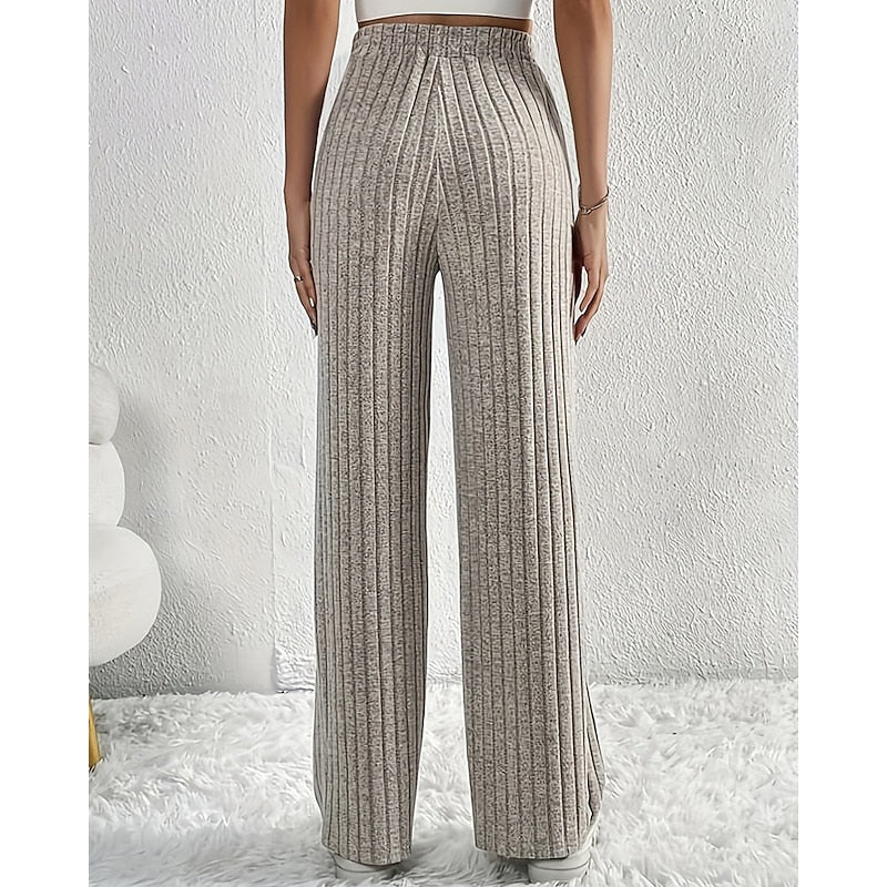 Paige | Women's Wide Leg Pants – High Waisted Flowy Trousers view 2