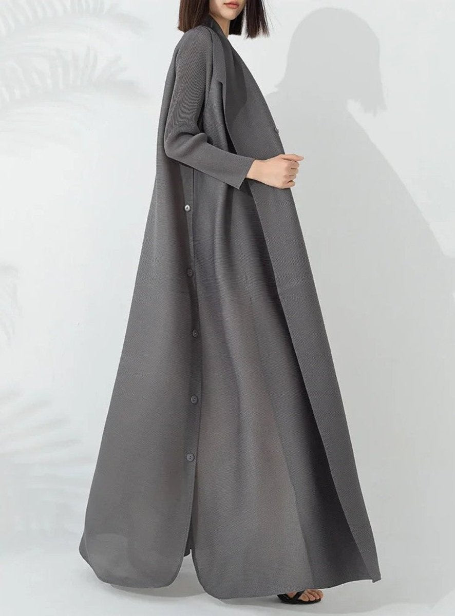 Esme | Women's Winter Coat – Belted A-Line Longline view 1