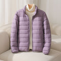 Naomi | Women's Puffer Jacket – Lightweight Quilted Stand Collar