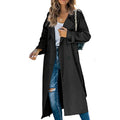 Marigold | Women's Trench Coat – Long Double-Breasted Belted