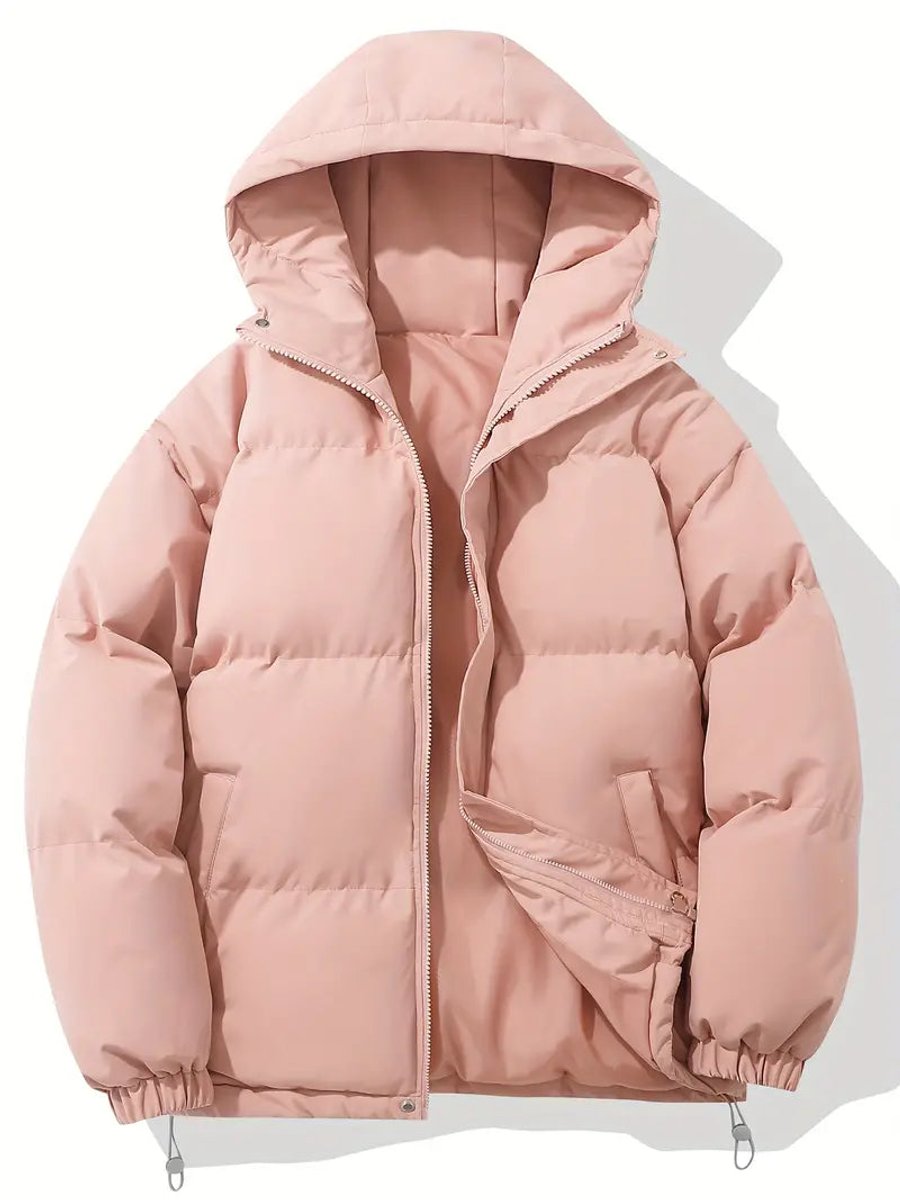 Fern | Women's Puffer Jacket – Hooded Oversized Zip-Up view 5