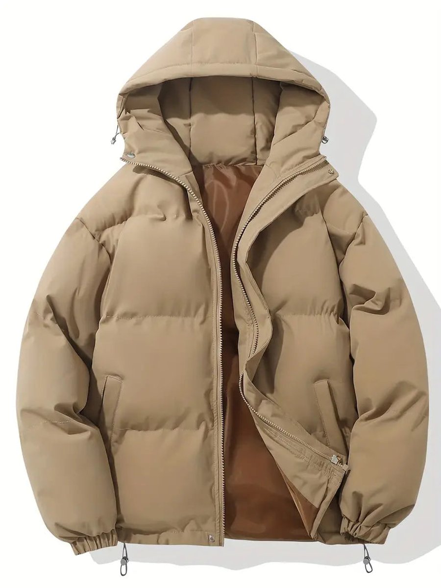 Fern | Women's Puffer Jacket – Hooded Oversized Zip-Up view 7