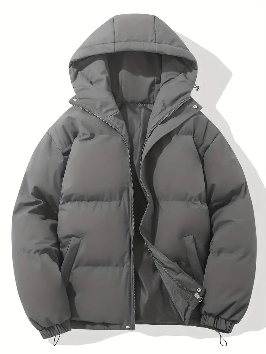 Fern | Women's Puffer Jacket – Hooded Oversized Zip-Up view 8