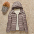 Nell | Women's Puffer Jacket – Lightweight Hooded Packable Down, Plus Size