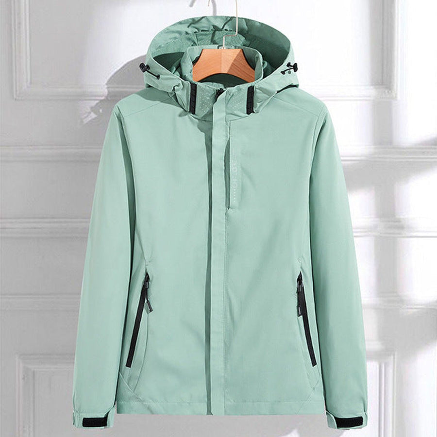 Faye | Women's Rain Jacket – Waterproof Hooded Adjustable Fit view 1