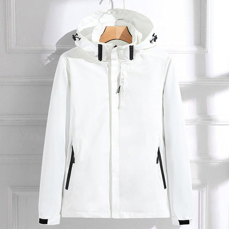 Faye | Women's Rain Jacket – Waterproof Hooded Adjustable Fit view 4