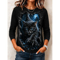 Juliet | Women's Halloween Shirt – Graphic Long Sleeve Fall Top